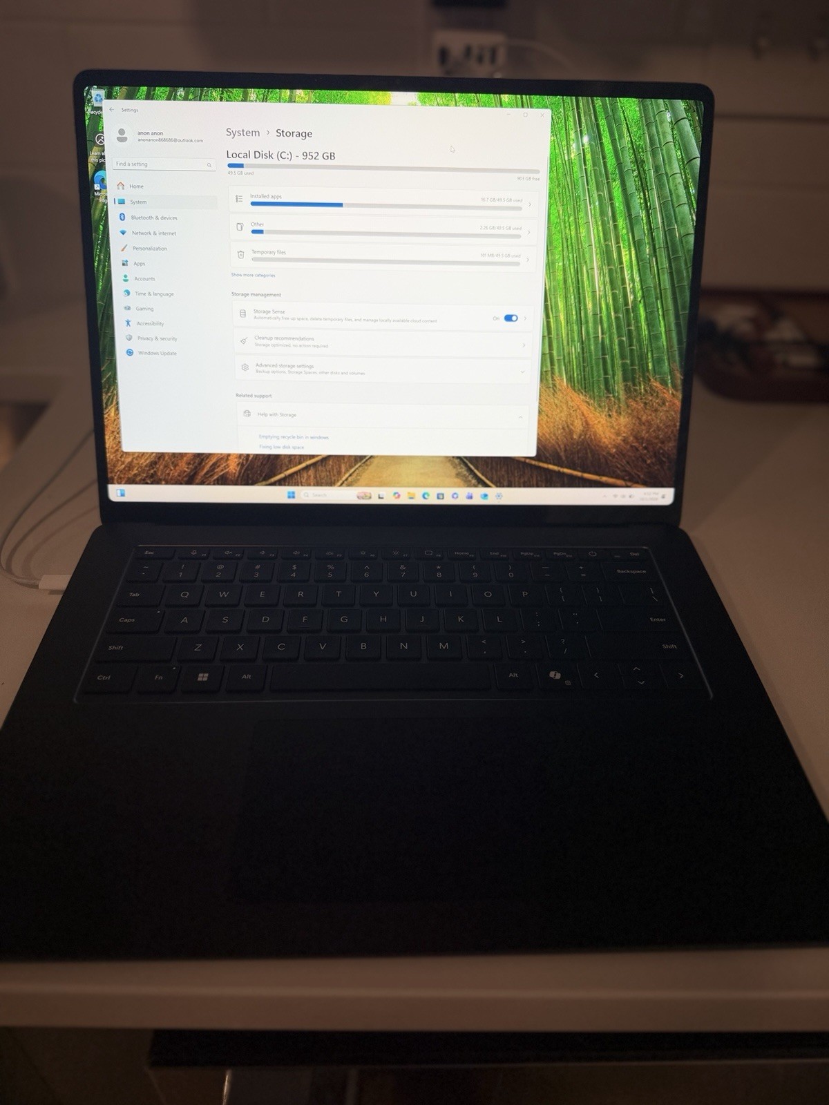Microsoft Surface Laptop 7 Copilot+ 15” Snapdragon X Elite 3.40 GHz 32GB 1TB