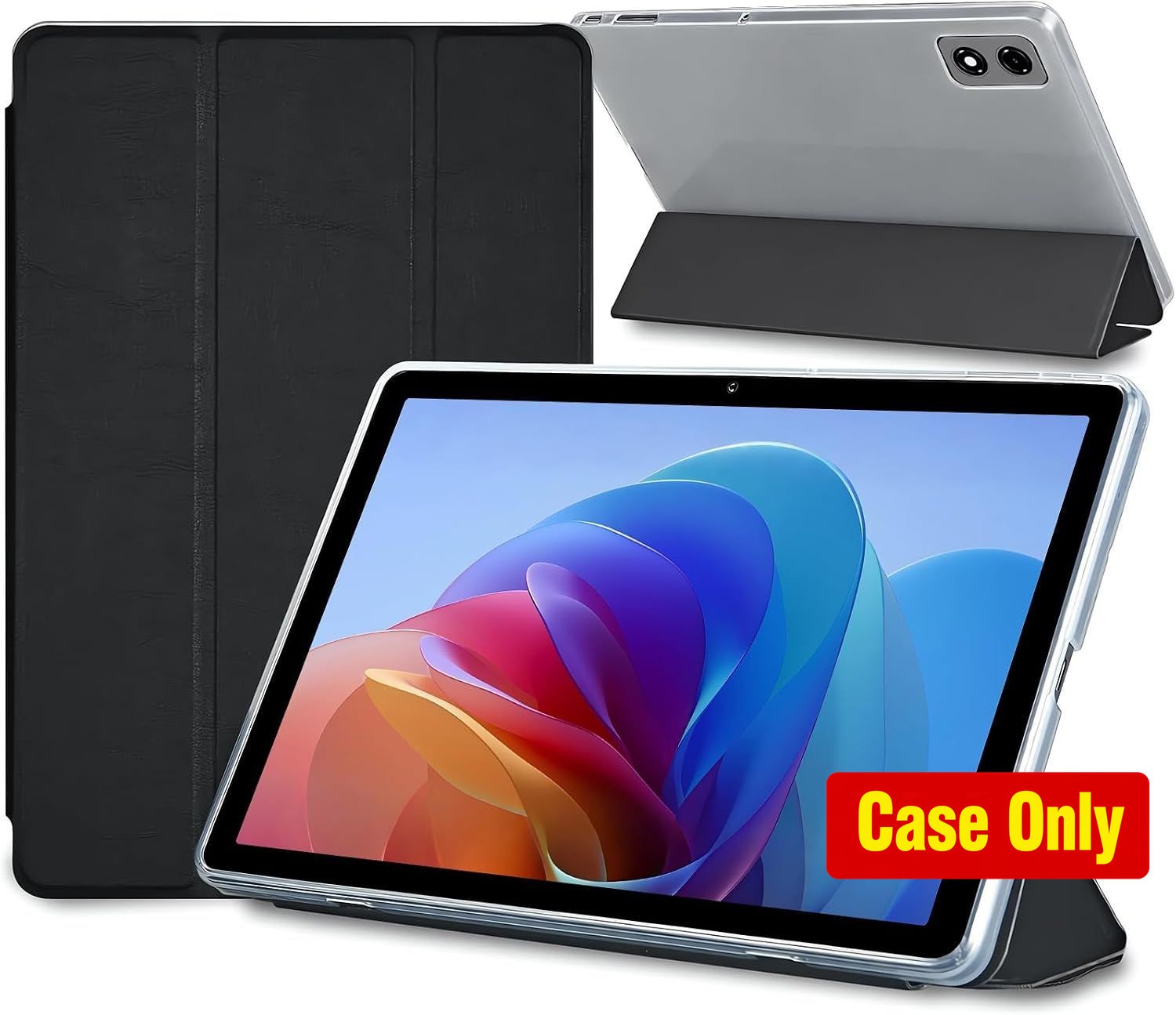 Case for 10.1 Inch Tablet, Durable Multi-Angle Stand, Eco-Friendly Protective Co
