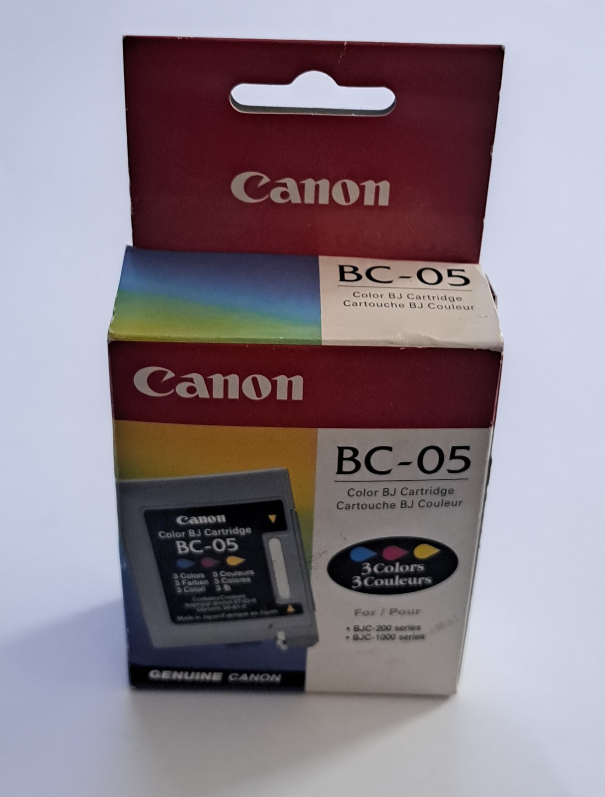 Canon BC-05 Color Ink Cartridge (Canon 0885A003)  For BJC-200/BJC-1000 New