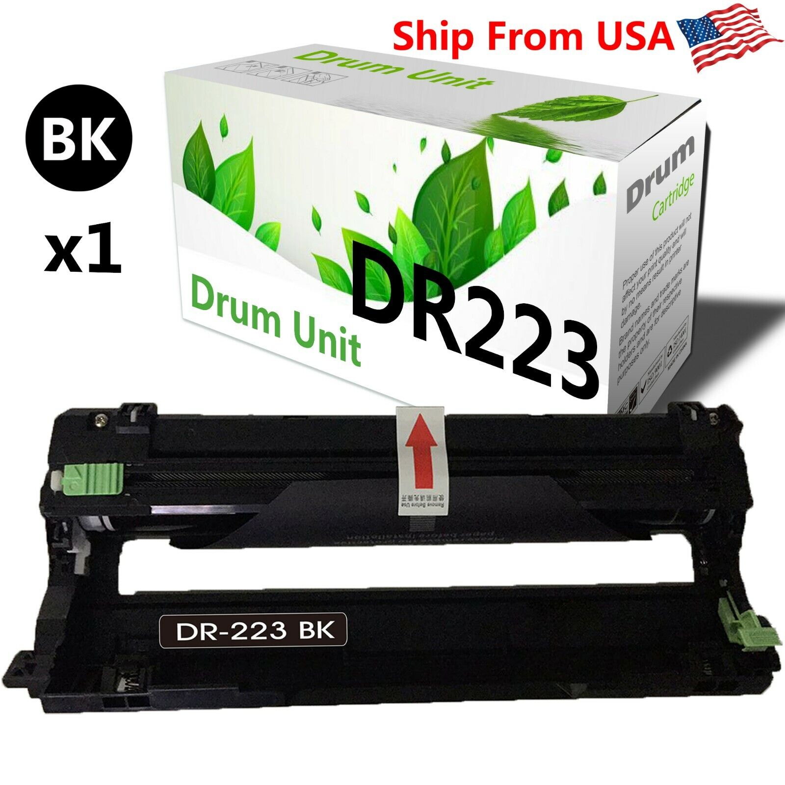 1-PacK DR223CL Drum Unit for Brother HL-L3210CW HL-L3290CDW MFC L3750CDW Printer