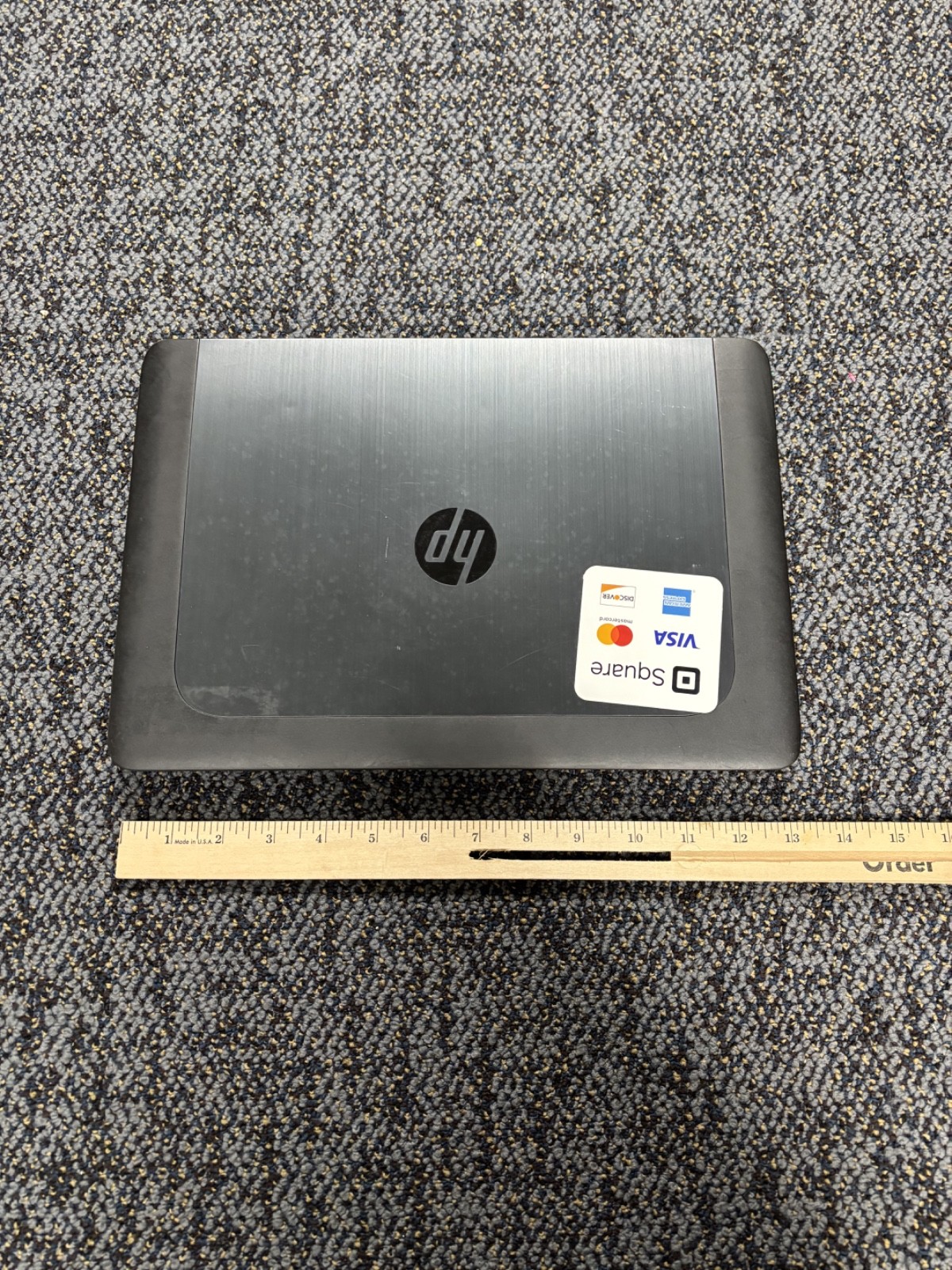 For Parts Black HP Laptop