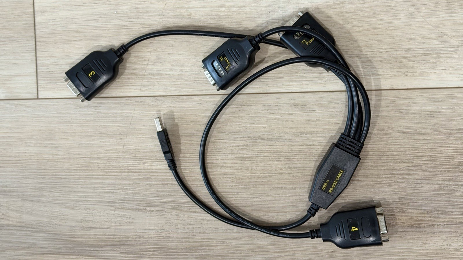 Serial Gear USBG-4X232FTDI USB 4 Port Serial B-9, RS-232 Adapters