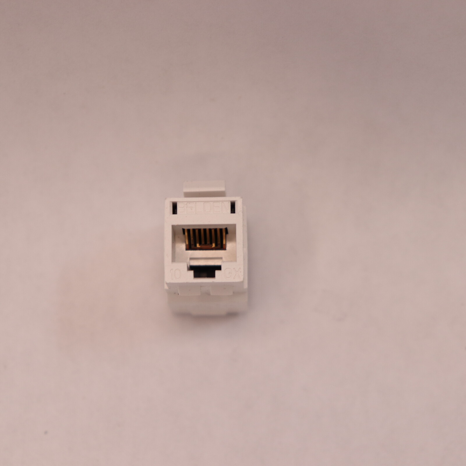Belden Revconnect UTP Modular Jack A/B Electric White RVAMJKUEW-S1
