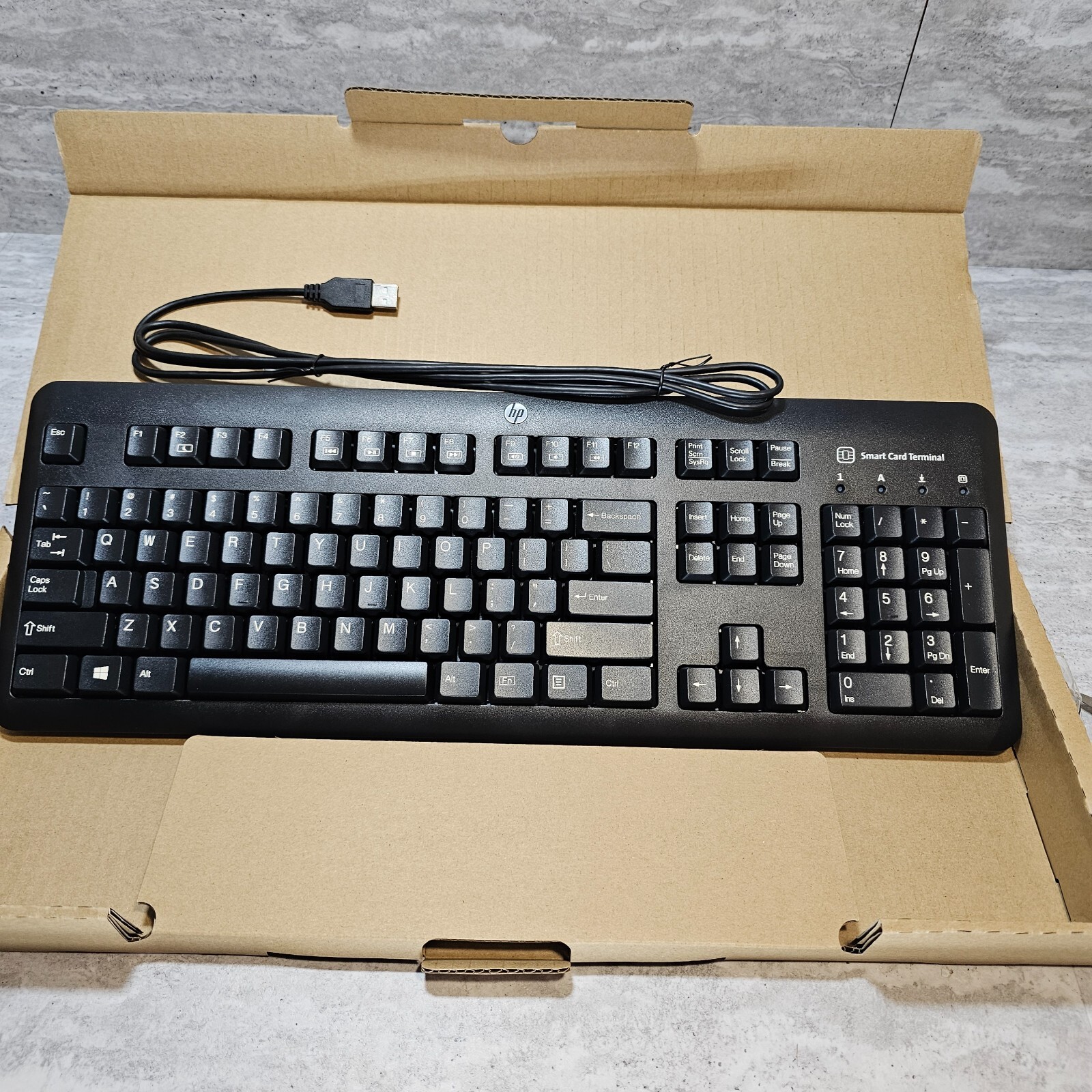 HP Smartcard USB CCID Keyboard (700847-001) NEW IN BOX