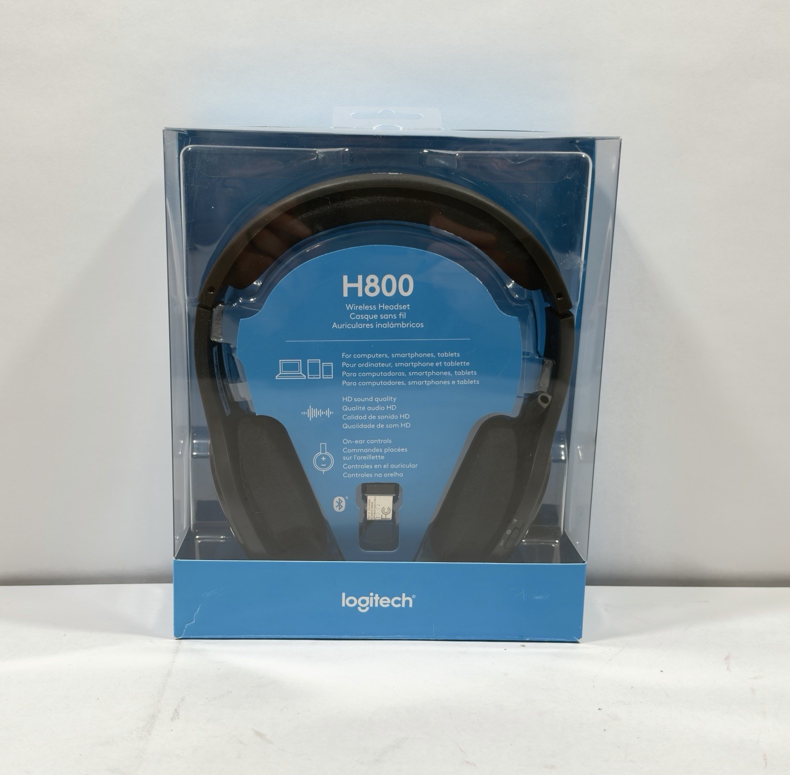 Logitech H800 Bluetooth Wireless Over The Head Headset - NEW
