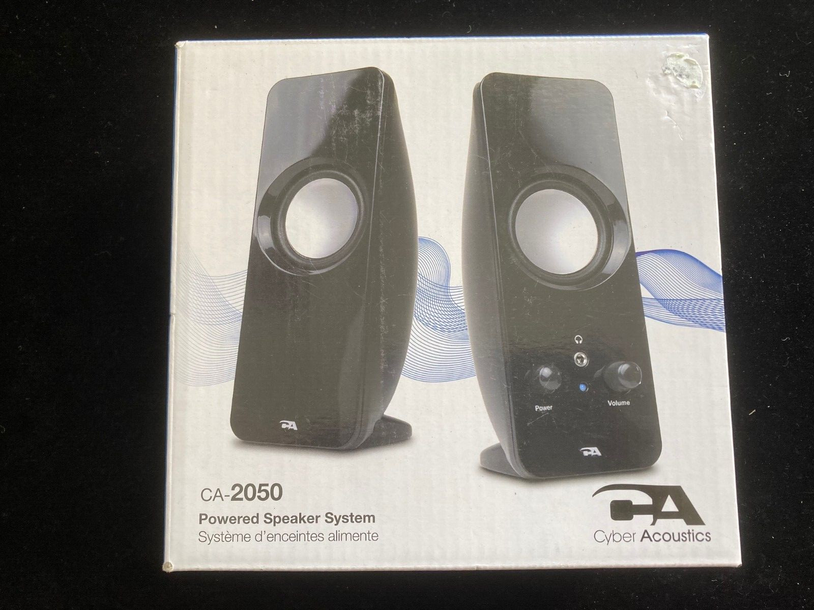 Cyber Acoustics CA-2050 Powered Speaker System for Computers, Tablets, Headphone