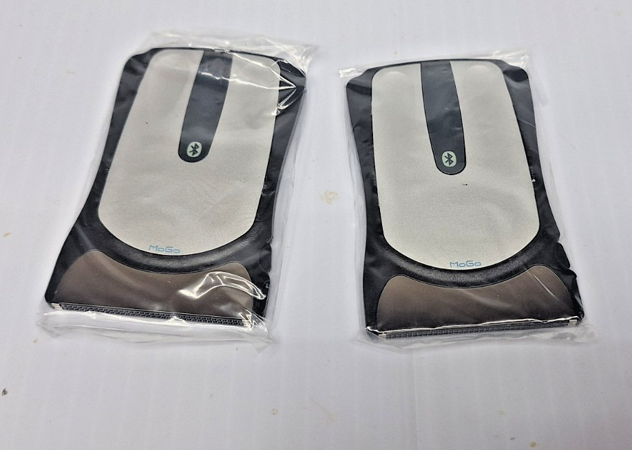 2x Newton Peripherals MoGo MG100 STORABLE BT Mouse Fits IN Laptop cf port