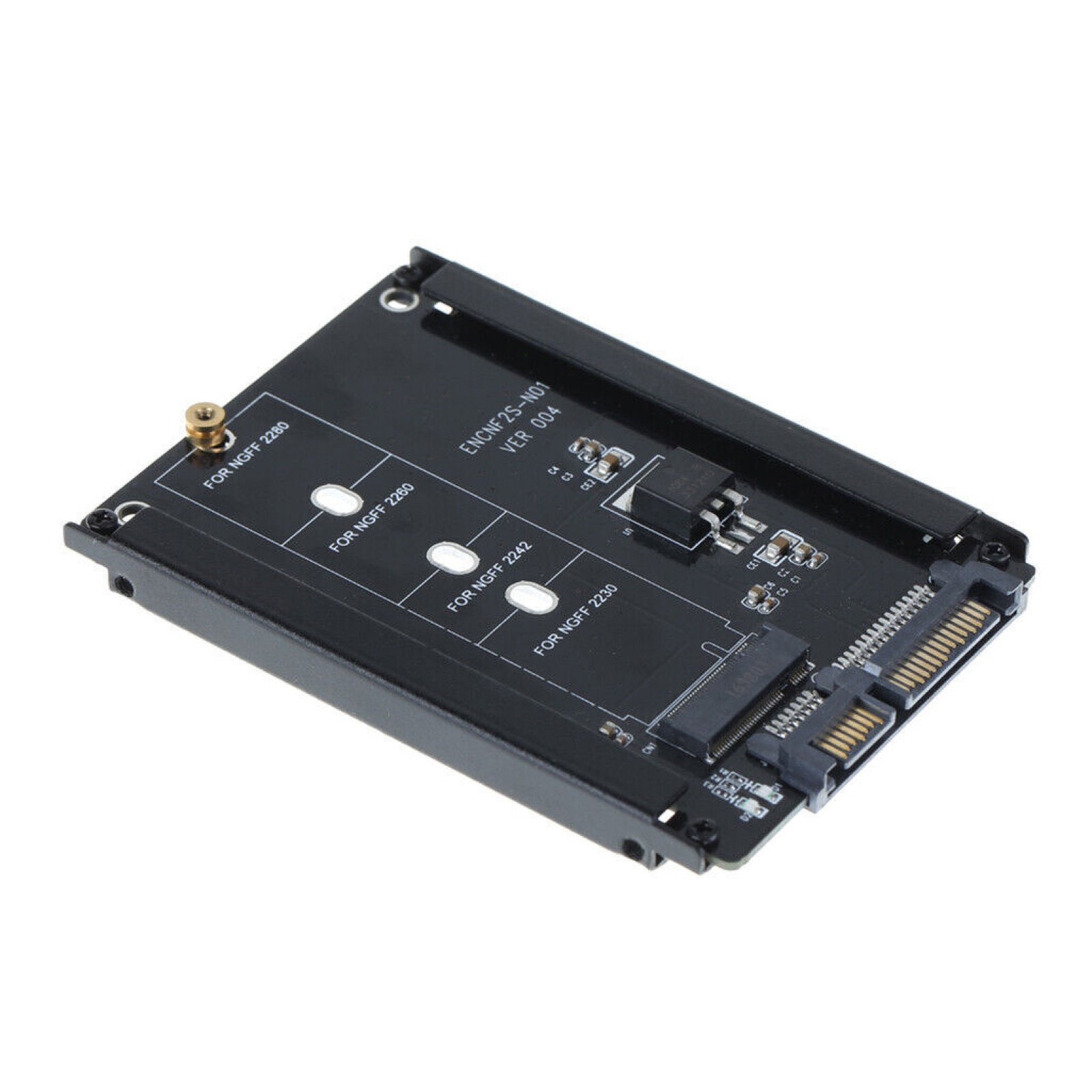 NGFF M.2 SSD To 22Pin SATA Hard Drive Disk Converter Adapter Card for PC Desktop