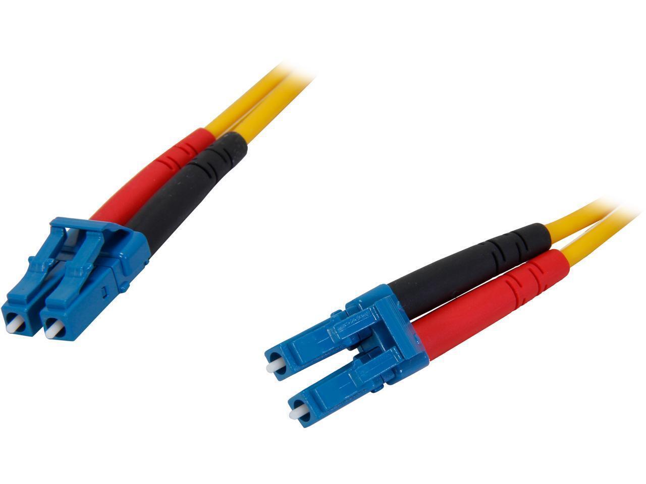 StarTech.com SMFIBLCLC1 3.3 ft [1 m] Single Mode Duplex Fiber Patch Cable