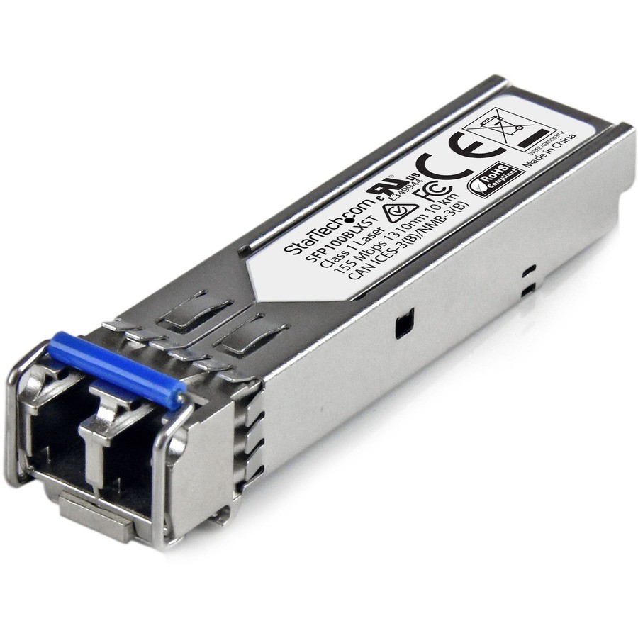 StarTech MSA Uncoded SFP Module - 100BASE-LX - 100Mb Ethernet SFP 100MbE Single