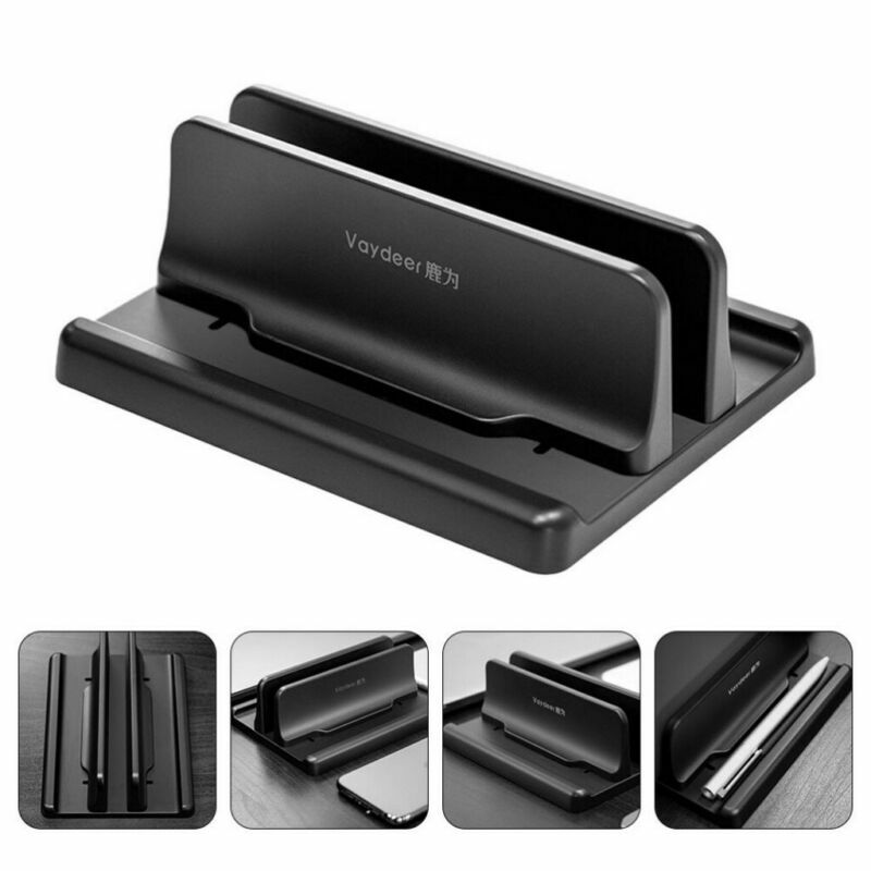 1PC Laptop Holder Vertical Plastic Laptop Support Adjustable Laptop Stand