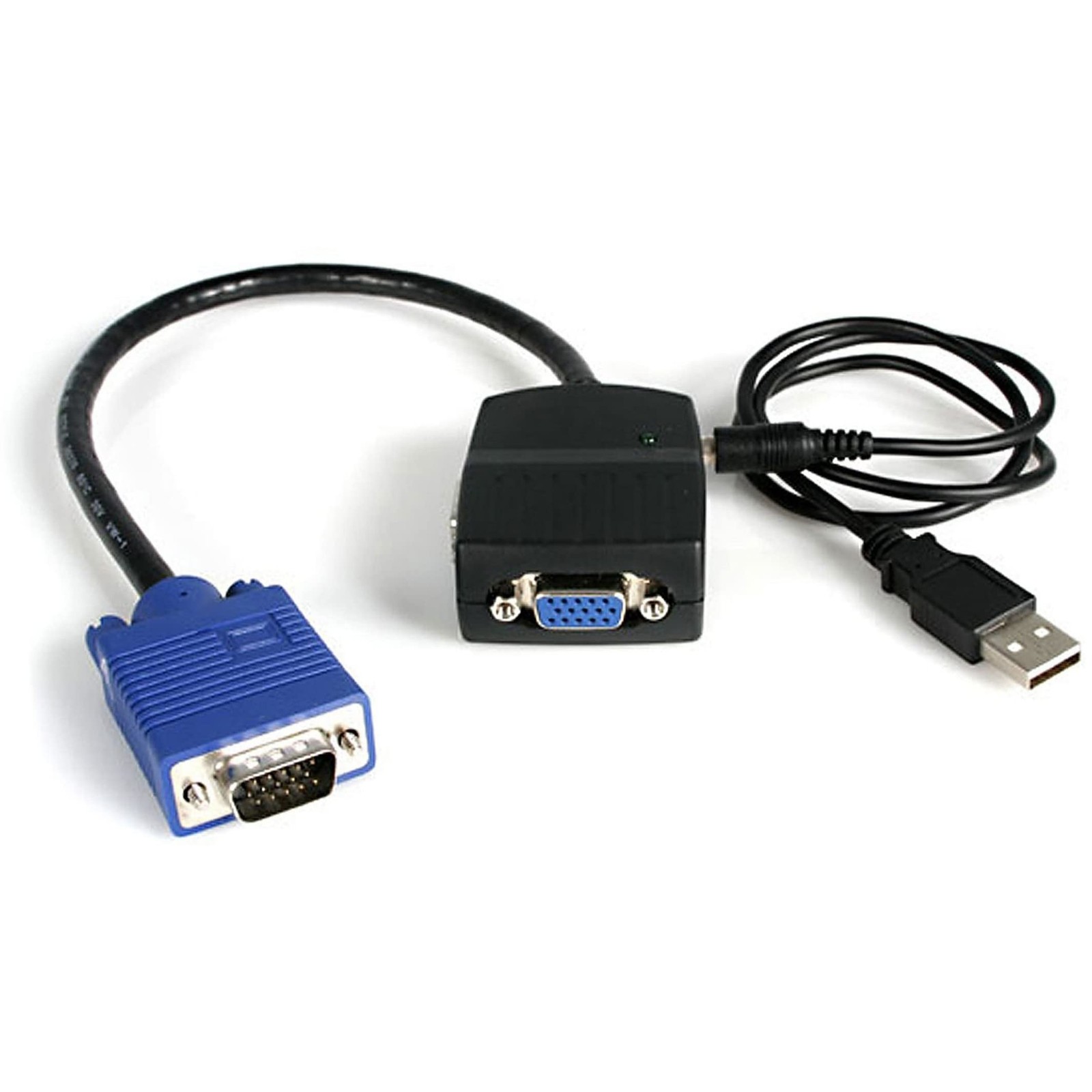 StarTech.com 2 Port VGA Video Splitter - USB Powered - 2048x1536 Resolution