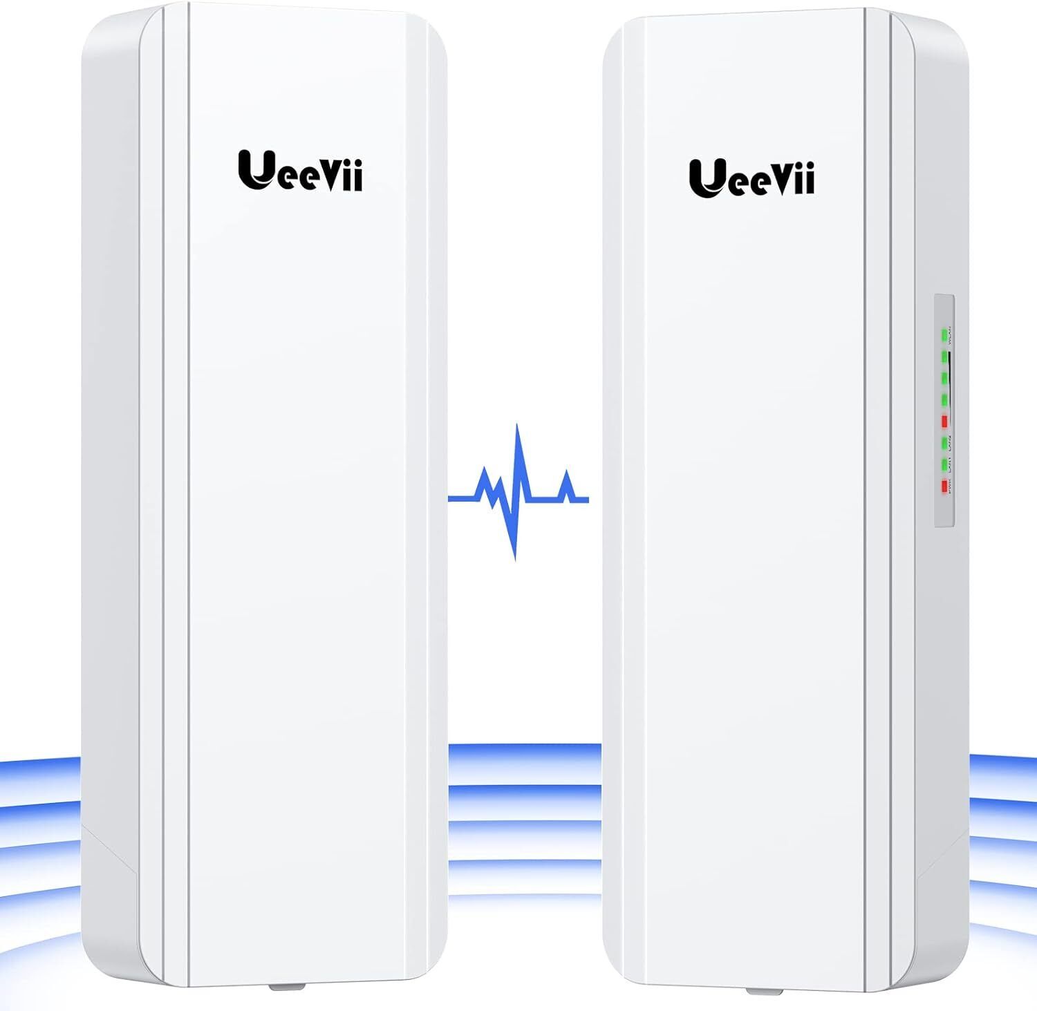 UeeVii 5KM 2.4GHz & 5.8GHz Dual Band Wireless Bridge Outdoor WiFi CPE 24V IP65