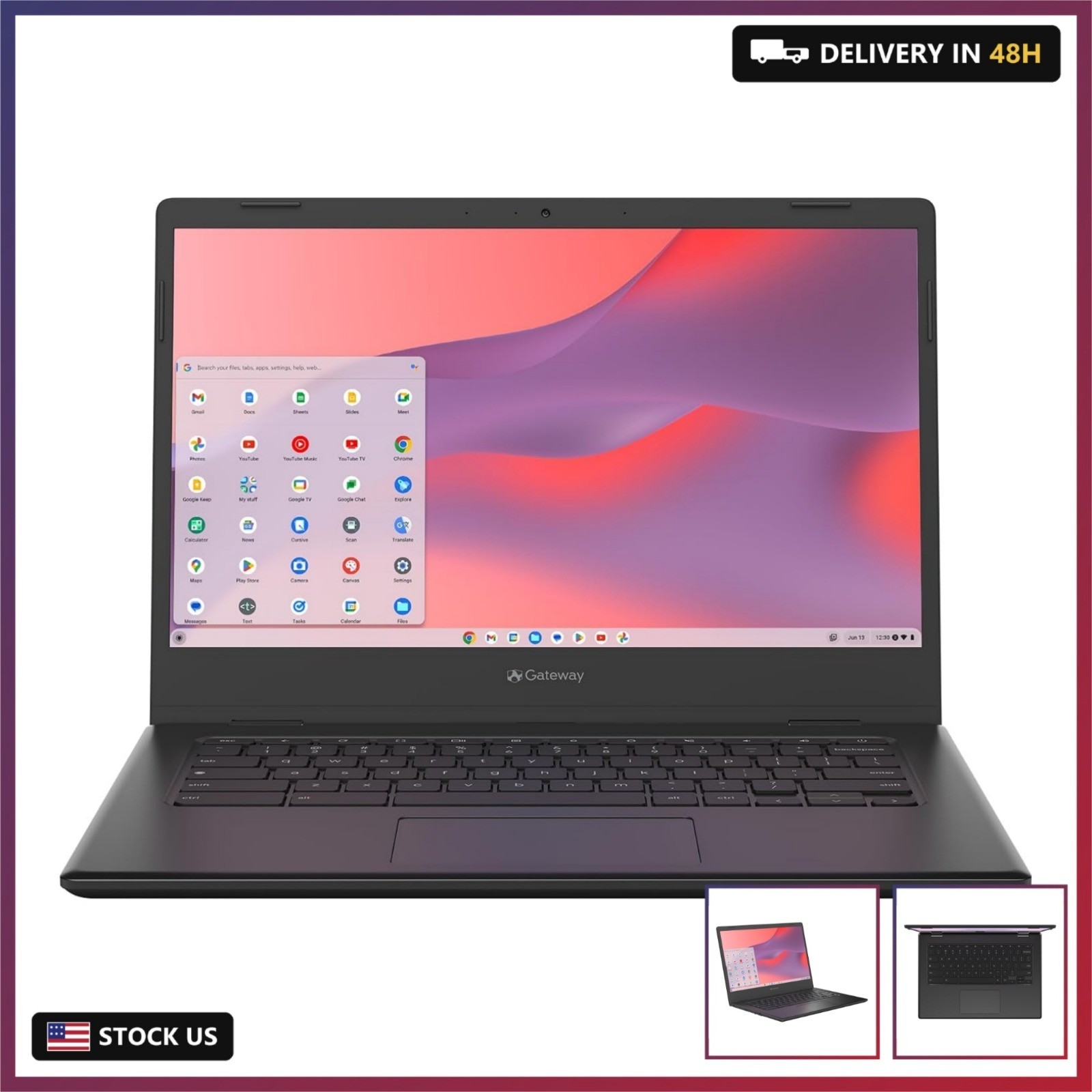 Gateway Chromebook 314 CBO314-1H-C476 Laptop | Intel Celeron N4500 | 14" Full HD