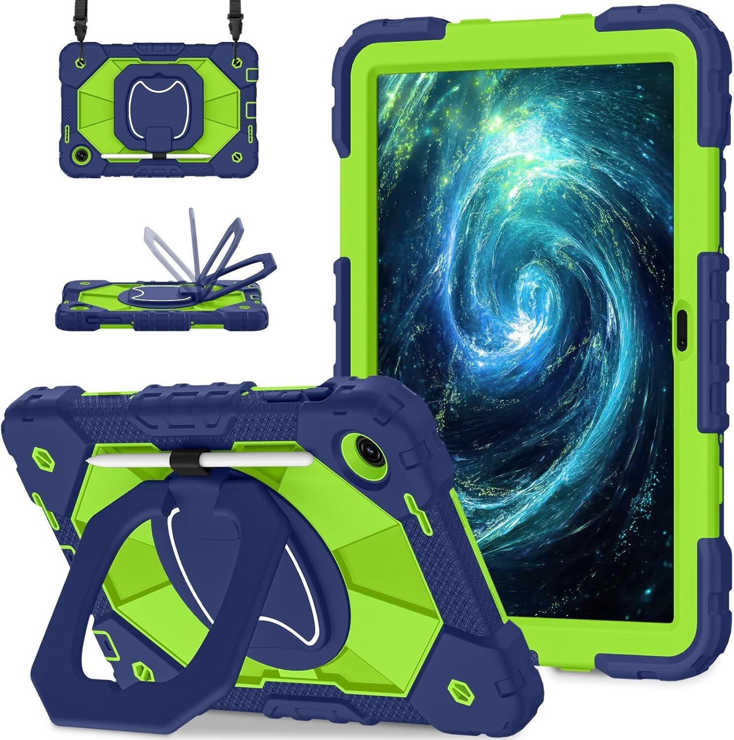 Shockproof Case for T-Mobile Revvl Tab 2 10.1 Inch with 360° Rotating Handle