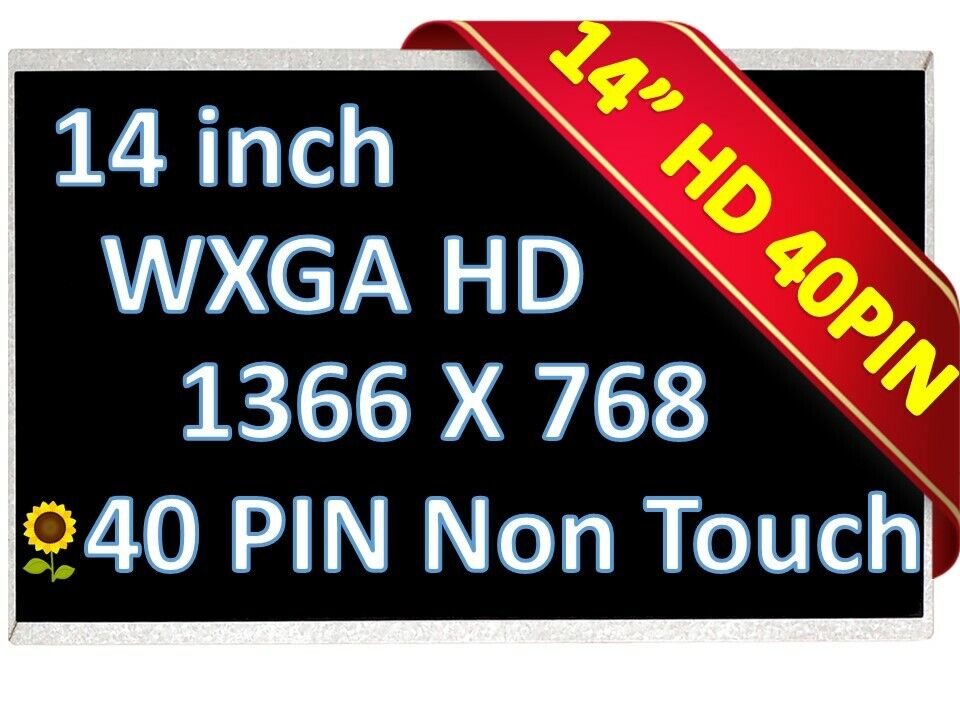 NEW LAPTOP LED LCD SCREEN FOR HT140WXB-501 14.0 LED HD WXGA