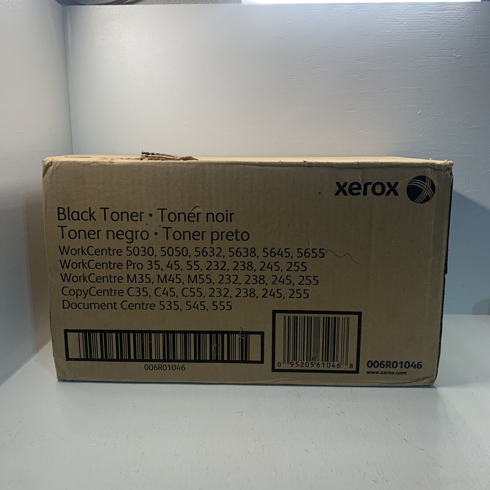 New Sealed Genuine Xerox 006R01046 Black Toner Cartridge - OEM