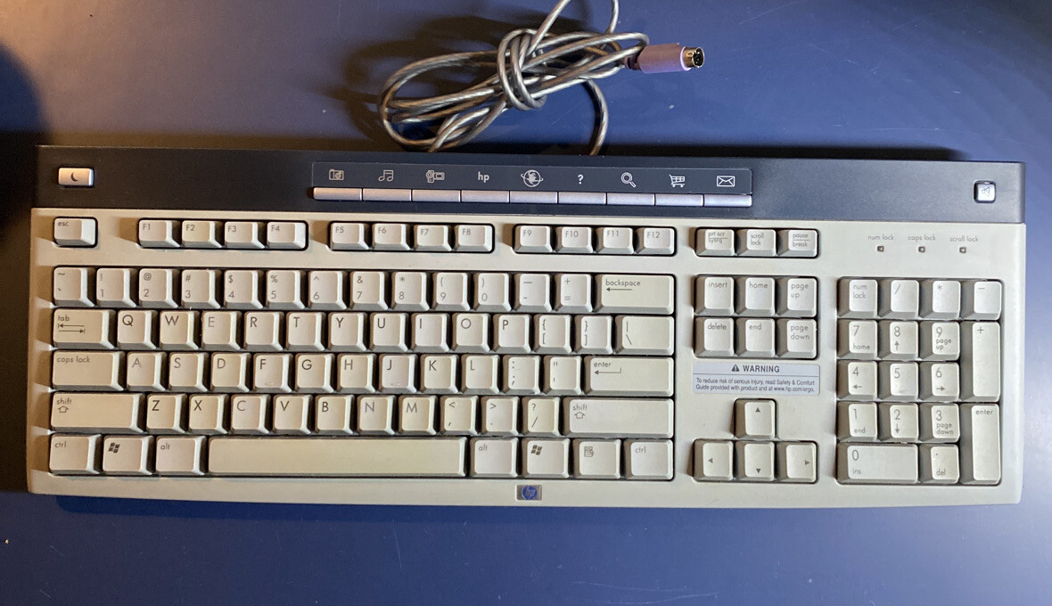 HP Keyboard PS2 P/N 5183