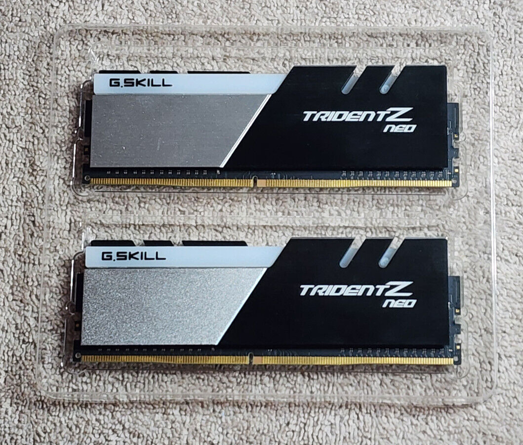 G. SKILL Trident Z Neo 16GB KIT (2 x8GB) DDR4-3600 Memory F4-3600C16D-16GTZNC