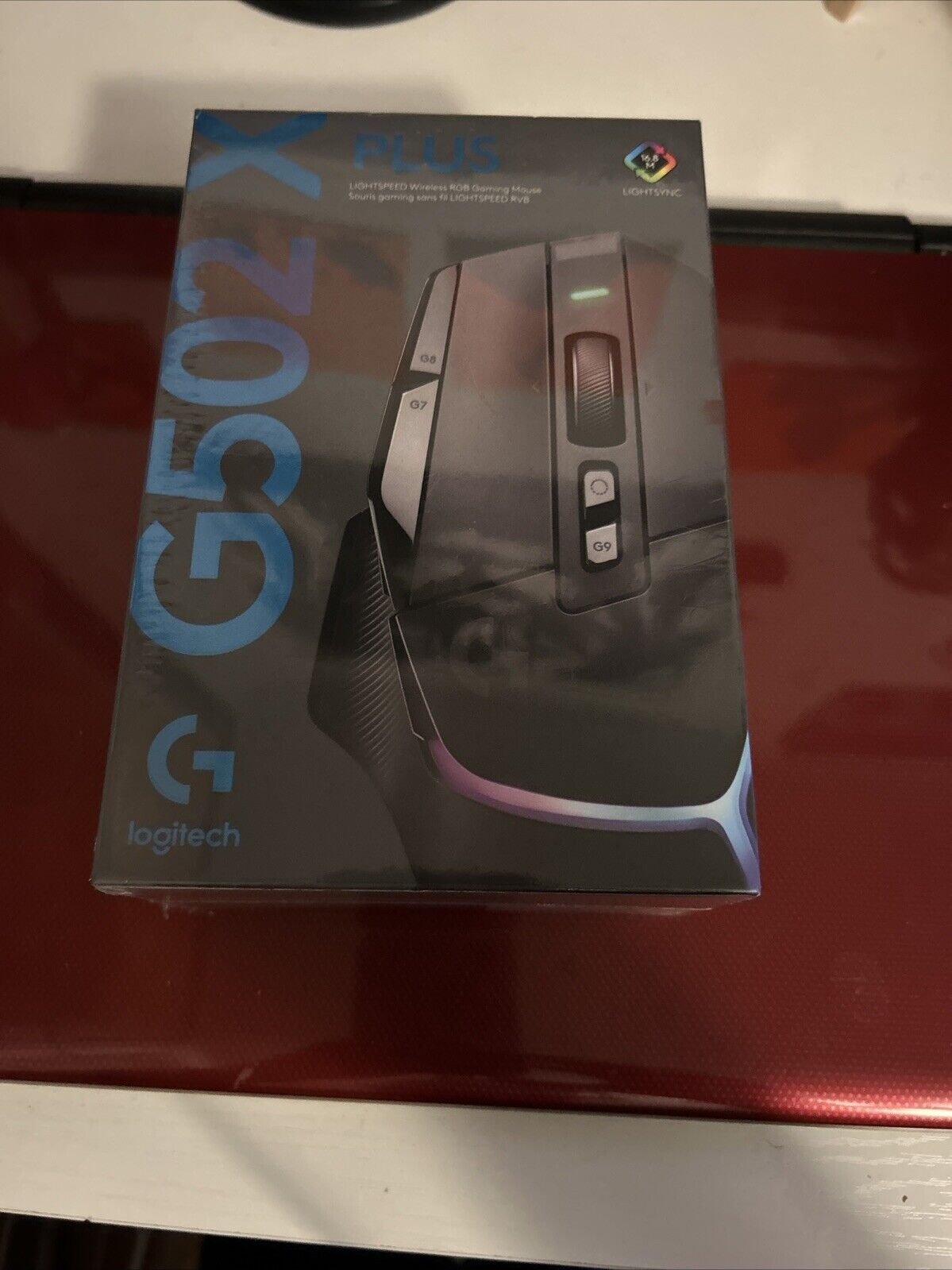 New Logitech G502 X PLUS Wireless Gaming Mouse - Black NEW SEALED IN BOX