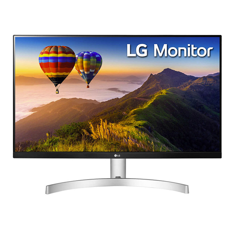 LG 27" FHD IPS 1080p Monitor 75hz 1ms AMD Freesync Borderless White 27MN60T-W