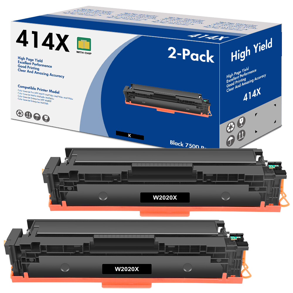 W2020A W2020X Toner WITH CHIP Compatible For HP 414A 414X Pro M454dn M479fdw Lot