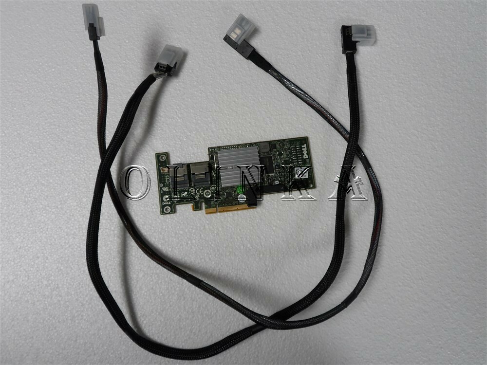 PERC H200 SAS SATA 6Gbps RAID DELL POWEREDGE R710 3.5" CABLE 3J8FW H215J