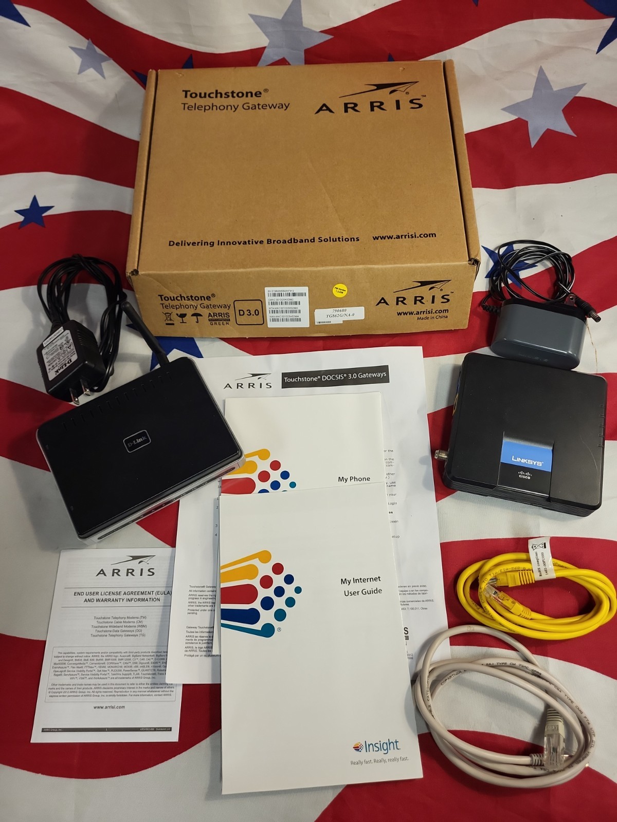 Arris Touchstone Telephony Modem D 3.0 TG862G/NA-0 790680 