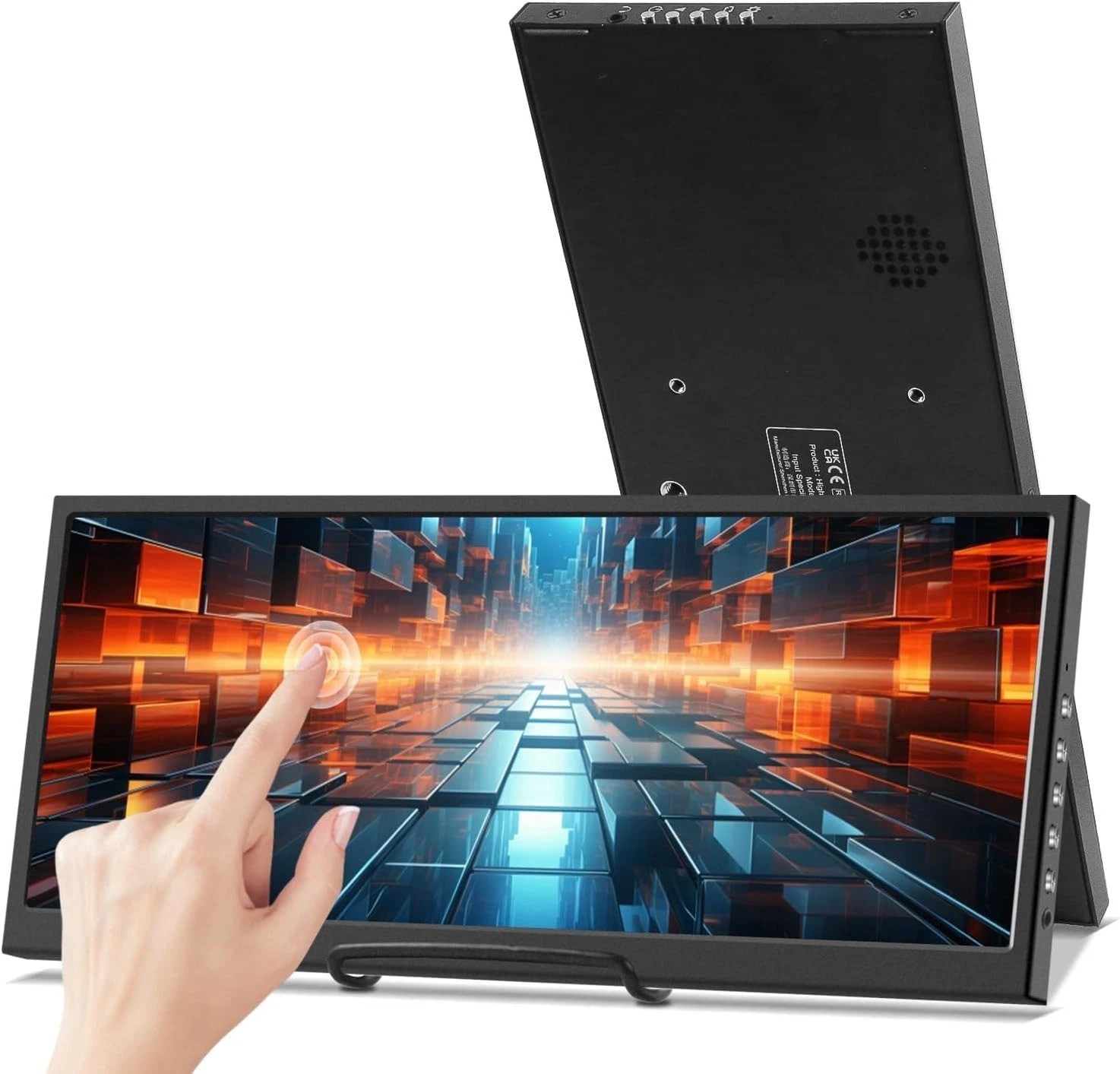 Portable 12.3 Inch Touchscreen Monitor: Elevate Your Mobile Office Experience