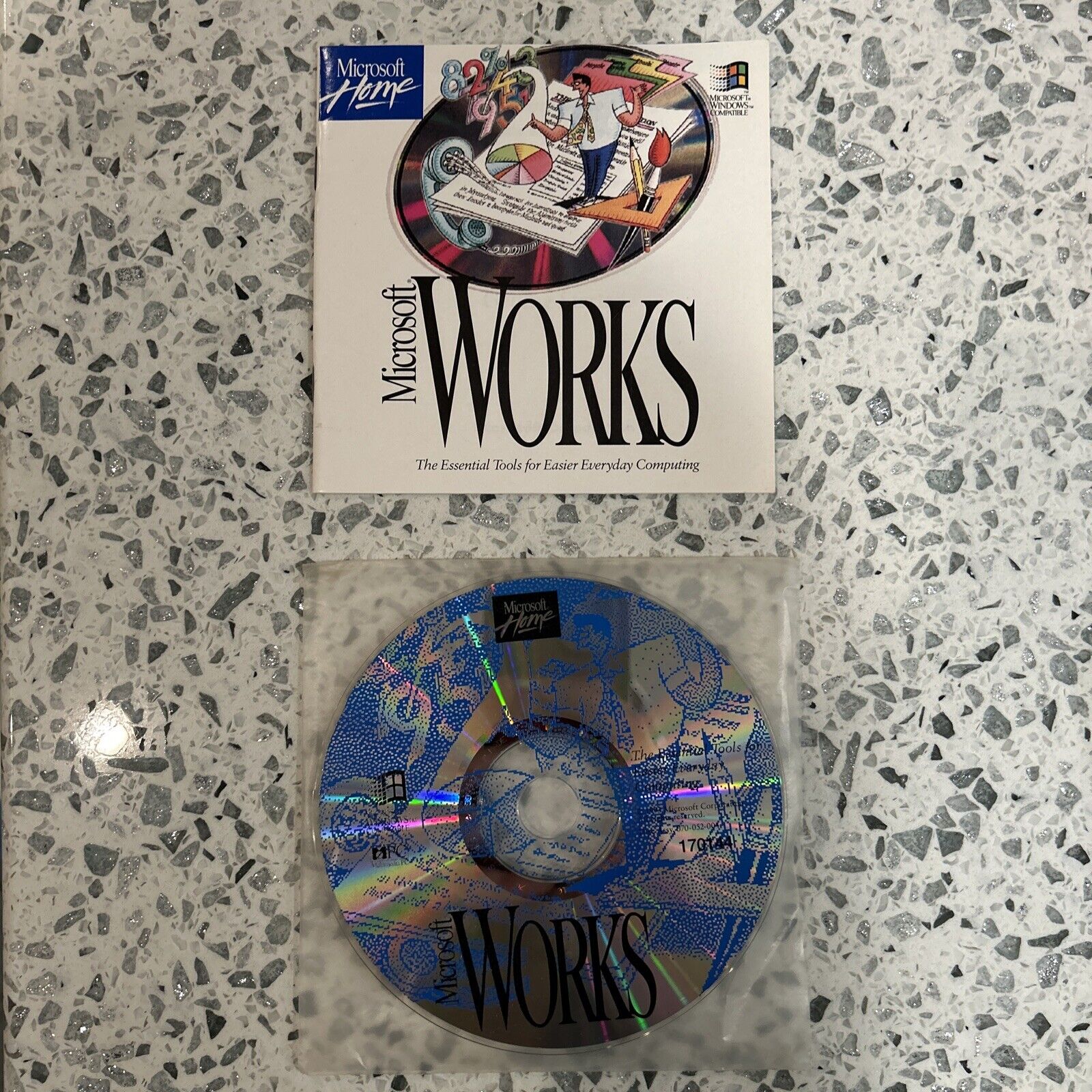 Microsoft Home Works 170144 Windows Disc CD