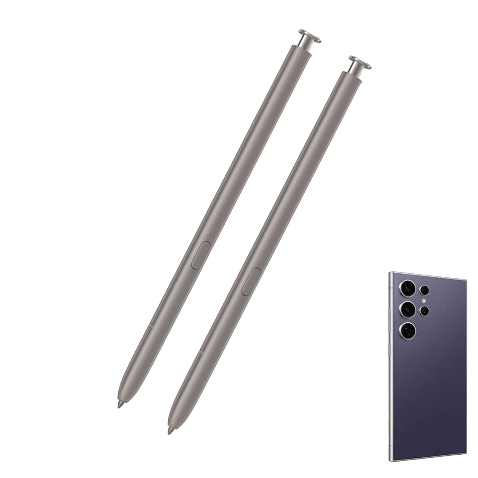 2 Pack S24 Ultra S Pen for Samsung Galaxy S Replacement, Violet 