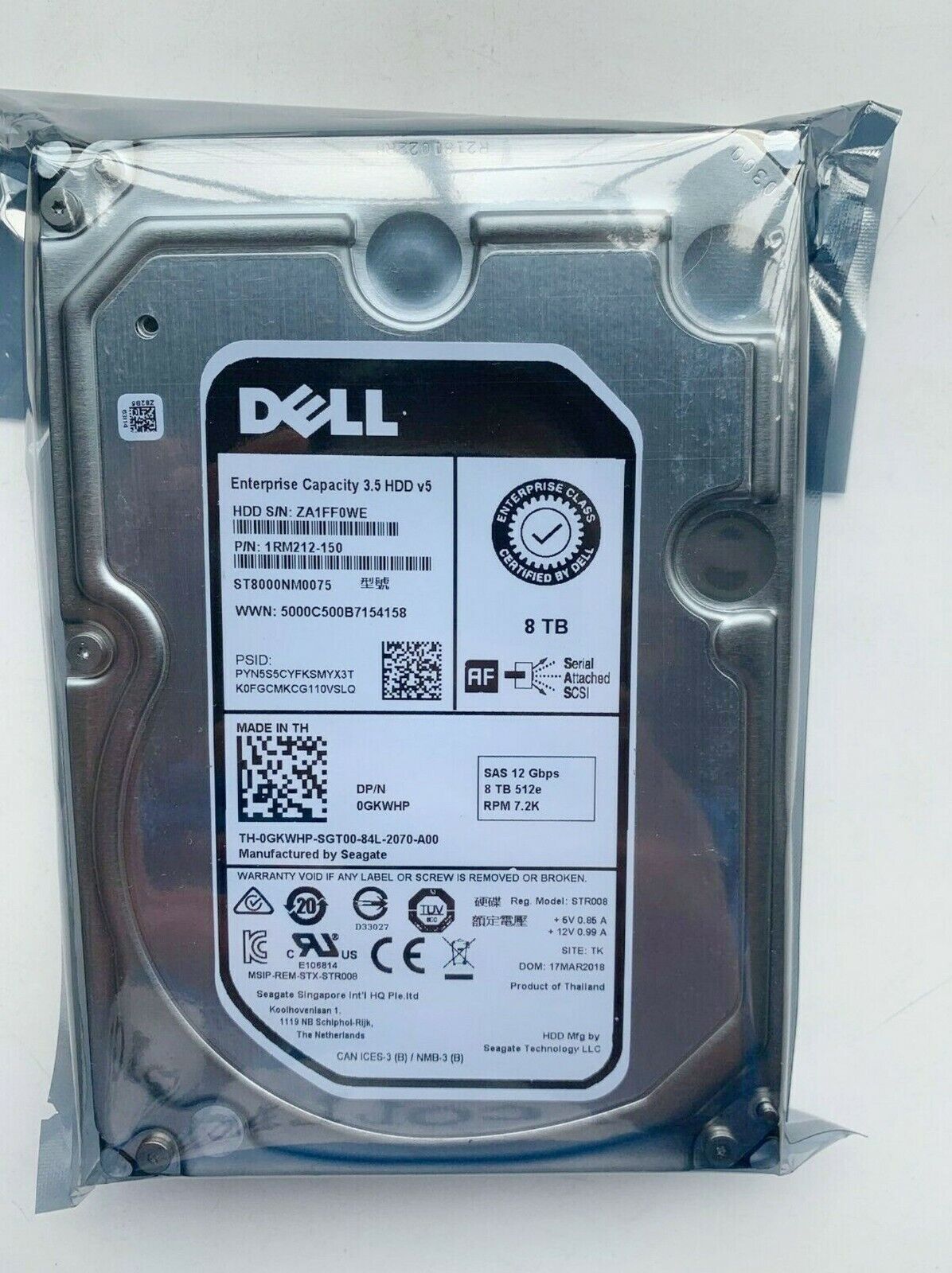 Dell Seagate 3.5