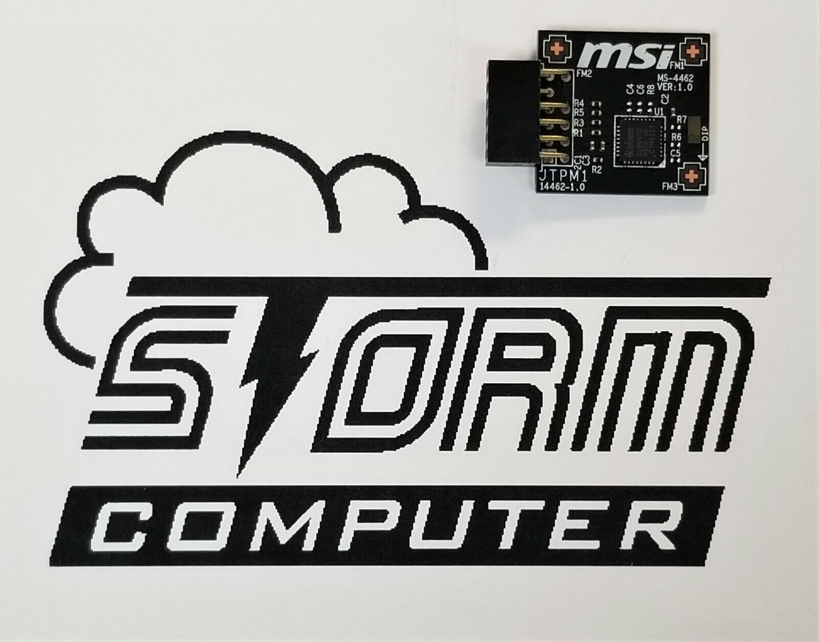MSI AC MS-4462 SPI TPM 2.0 Trusted Platform Module    Windows 11 Ready 12-1 pin
