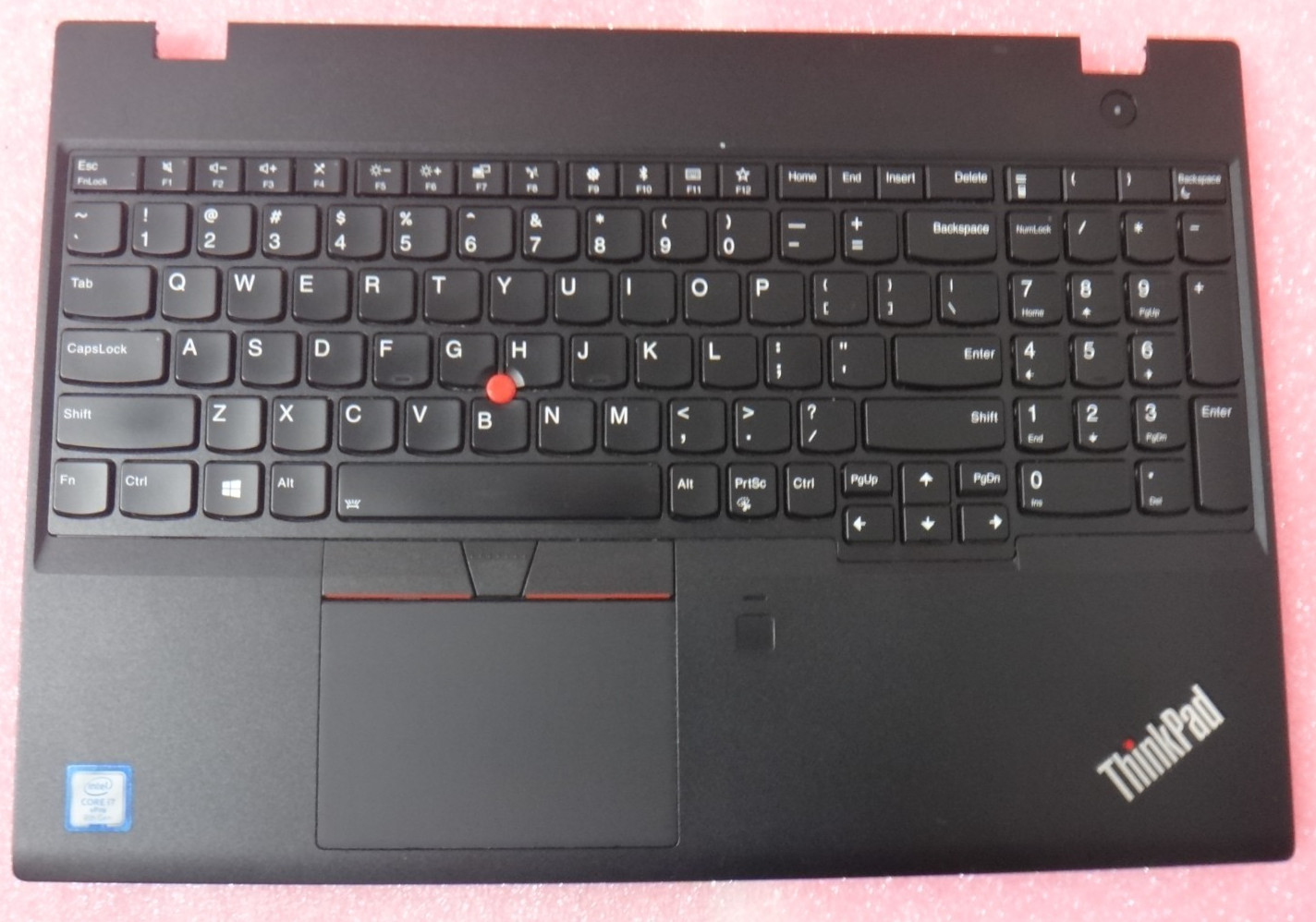 Genuine Lenovo Thinkpad P52s Palmrets With Keyboar+Touchpad 01YR480