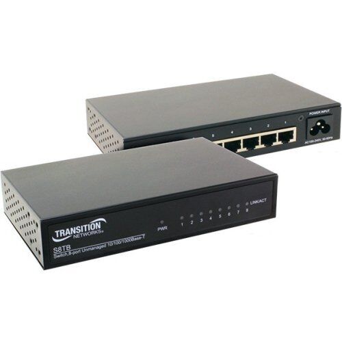 Transition Networks Unmanaged Switch (s8tb-na) (s8tbna)