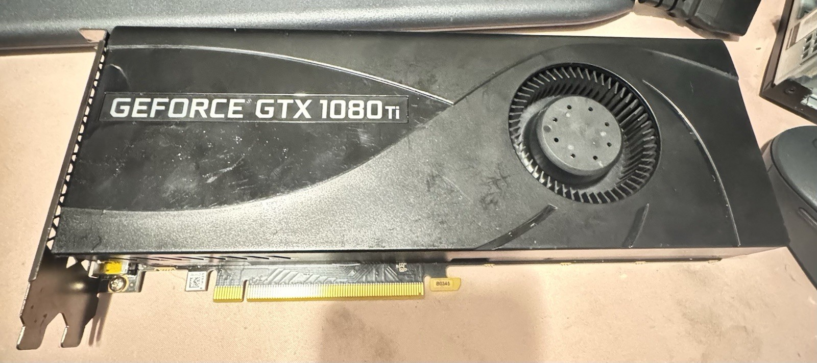 NVIDIA GeForce GTX 1080 Ti 11GB Blower GPU - For Parts / Repair - Black Screen