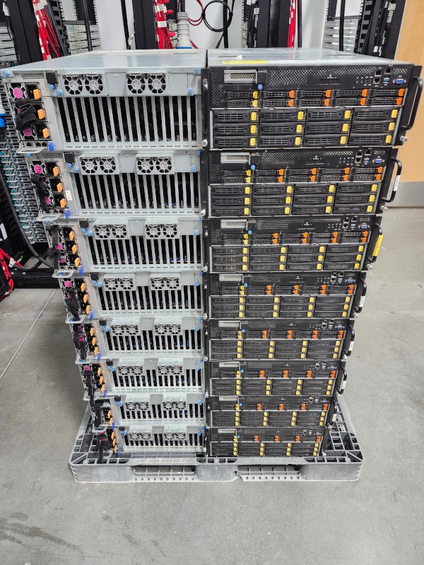 Gigabyte 4U 10x Nvidia GPU AI Server 2x Gold 6240 36-Core 2.6GHz 32GB RAM