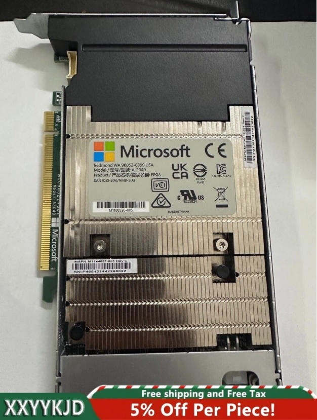 New Original Microsoft FPGA A-2040 DV3 Accelerator Card FPGA A2040 Spot Goods！