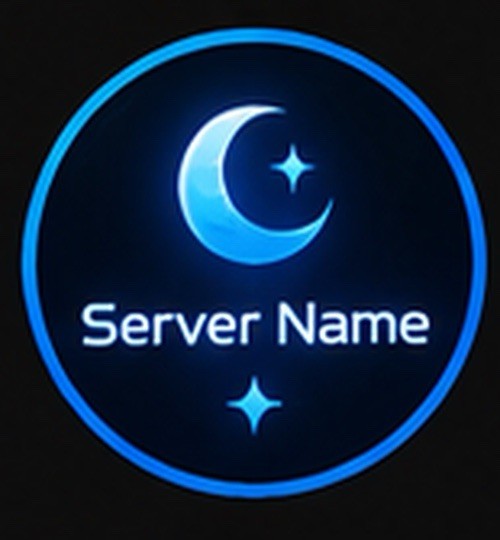 Blue Premade Discord Server Check Desc