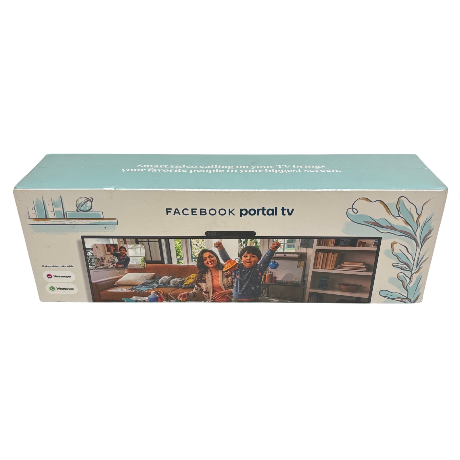 Facebook/Meta Portal TV 899-00081-02 Big Screen Video Calling Group Call Camera