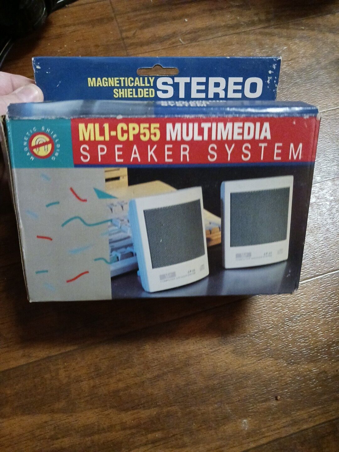 Vintage MLi-CP55 MULTIMEDIA SPEAKER System COMPACT DISC DIGITAL AUDIO 3.5mm Jack