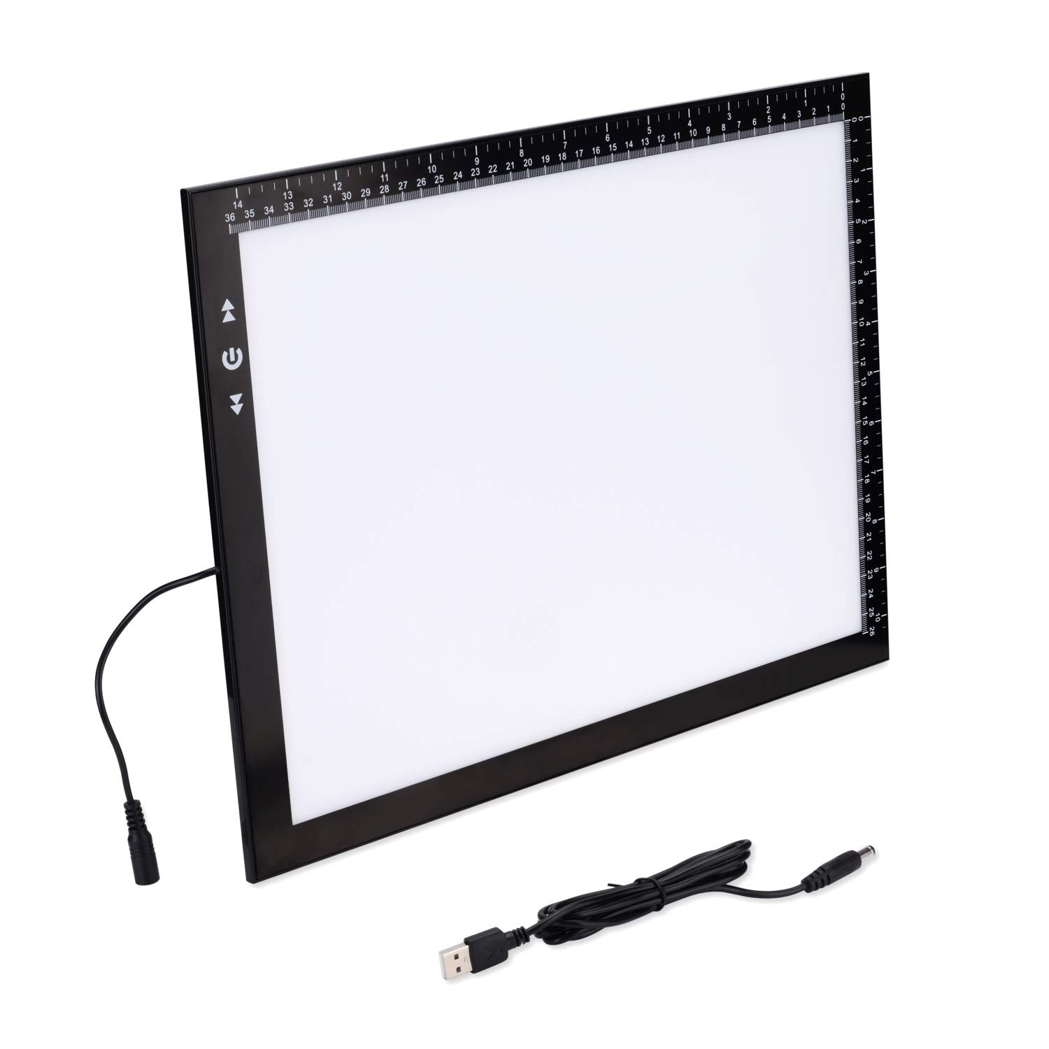 HSK B4/A3s LED Artist tracing Light Box Copy Table, Adjustable 03 - B4, BLACK 