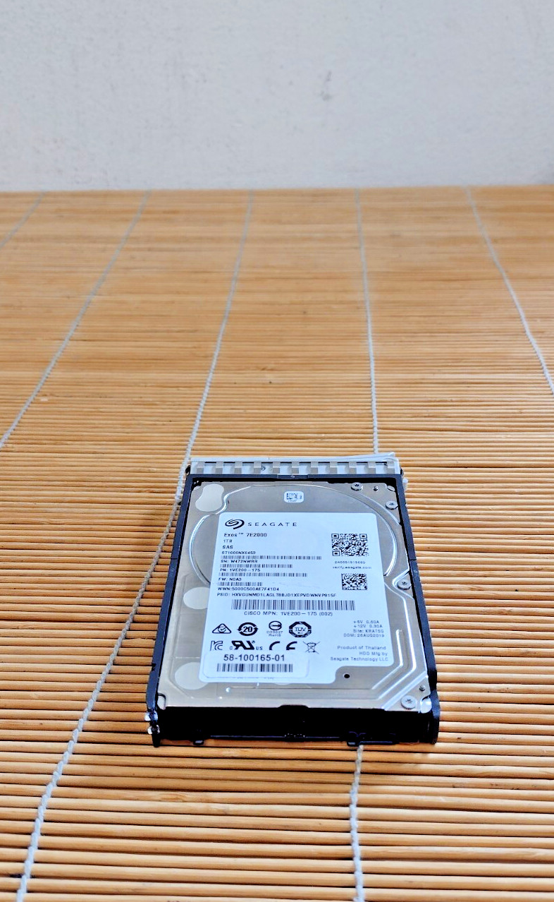 Cisco UCS-HD1T7K12N 1TB 12G SAS 7.2K RPM SFF HDD