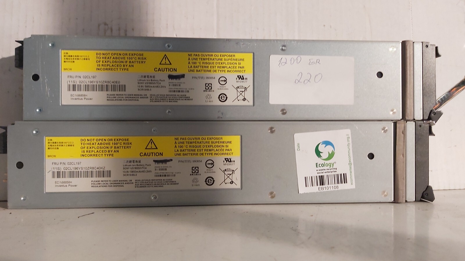 IBM FRU 02CL Lot of 2  Offers Welcome