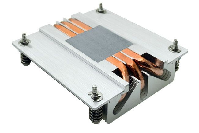 Cooler Master Passive LGA1200 Low Profile 1U Copper Pipes Heatsink