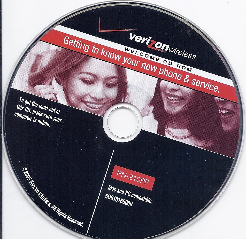 Verizon Wireless Welcome CD - PN-210PP