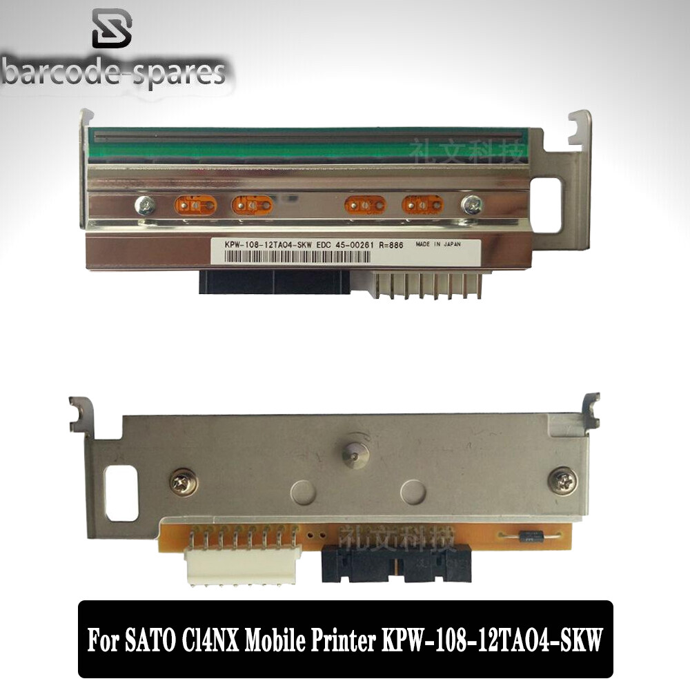 Printhead 300DPI Replacement for SATO Cl4NX Mobile Printer；PN：KPW-108-12TAO4-SKW