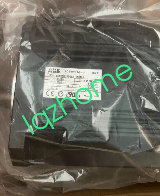 1PCS ABB AC Servo Motor ESM13B-202-202-T2N0A00 New Via DHL Fast Ship