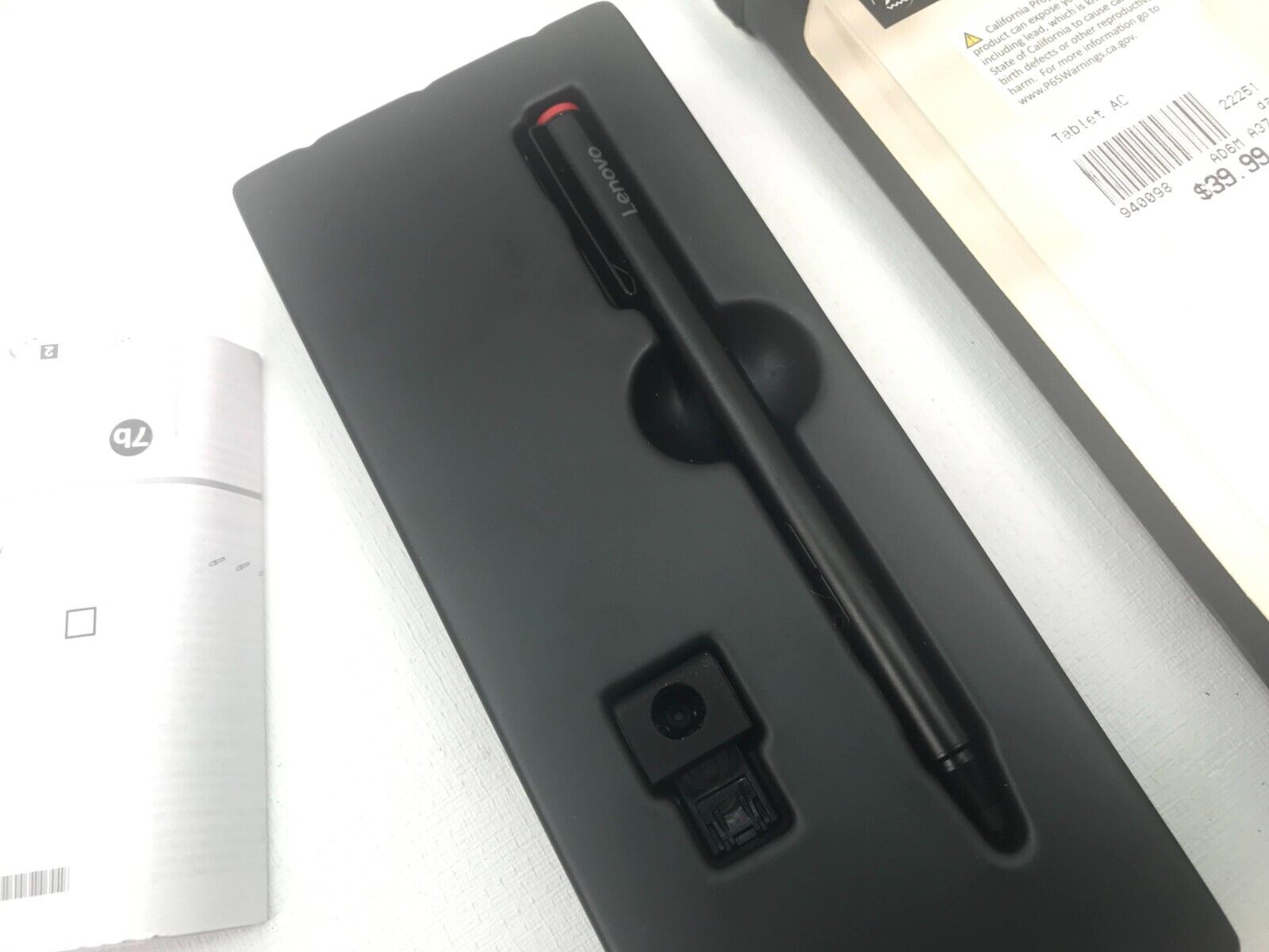 Lenovo Active Capacity Pen for Touchscreen Laptop (GX80K32882)