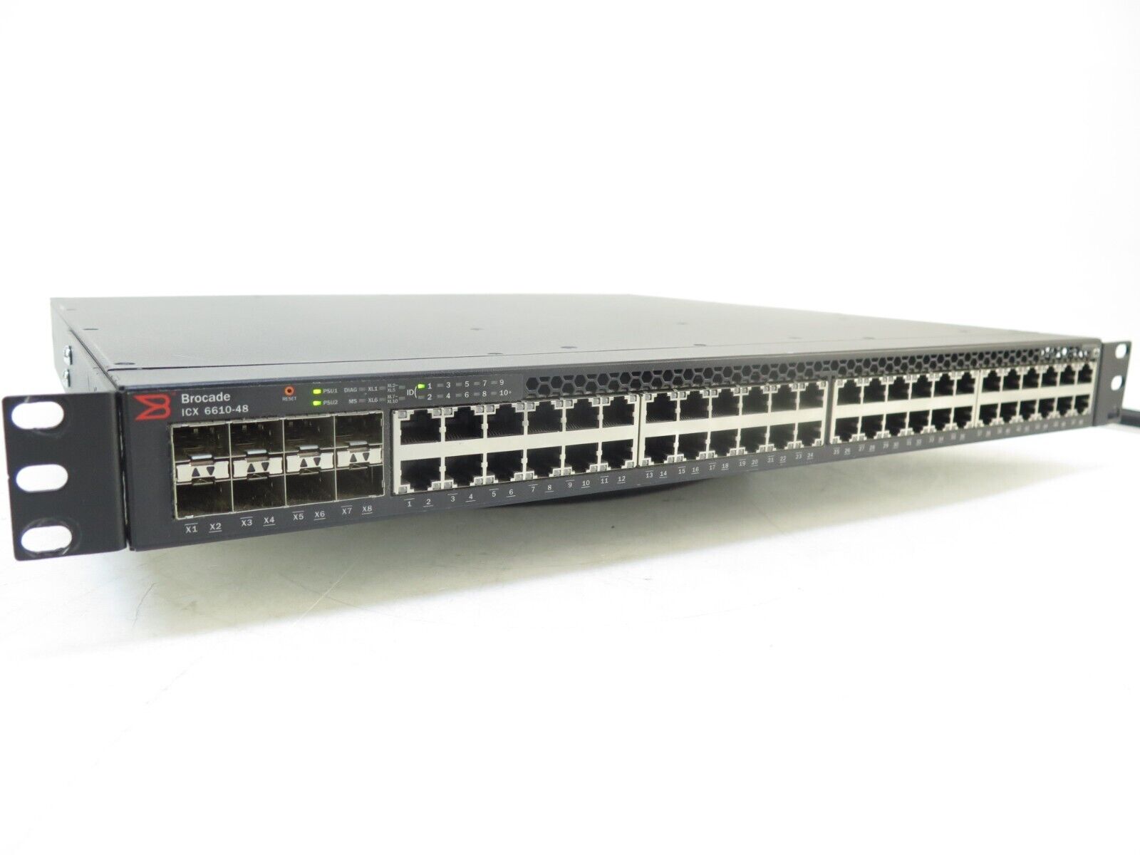 BROCADE ICX6610-48-PE ICX 6610-48 48 Port, Gigabit, Managed Switch